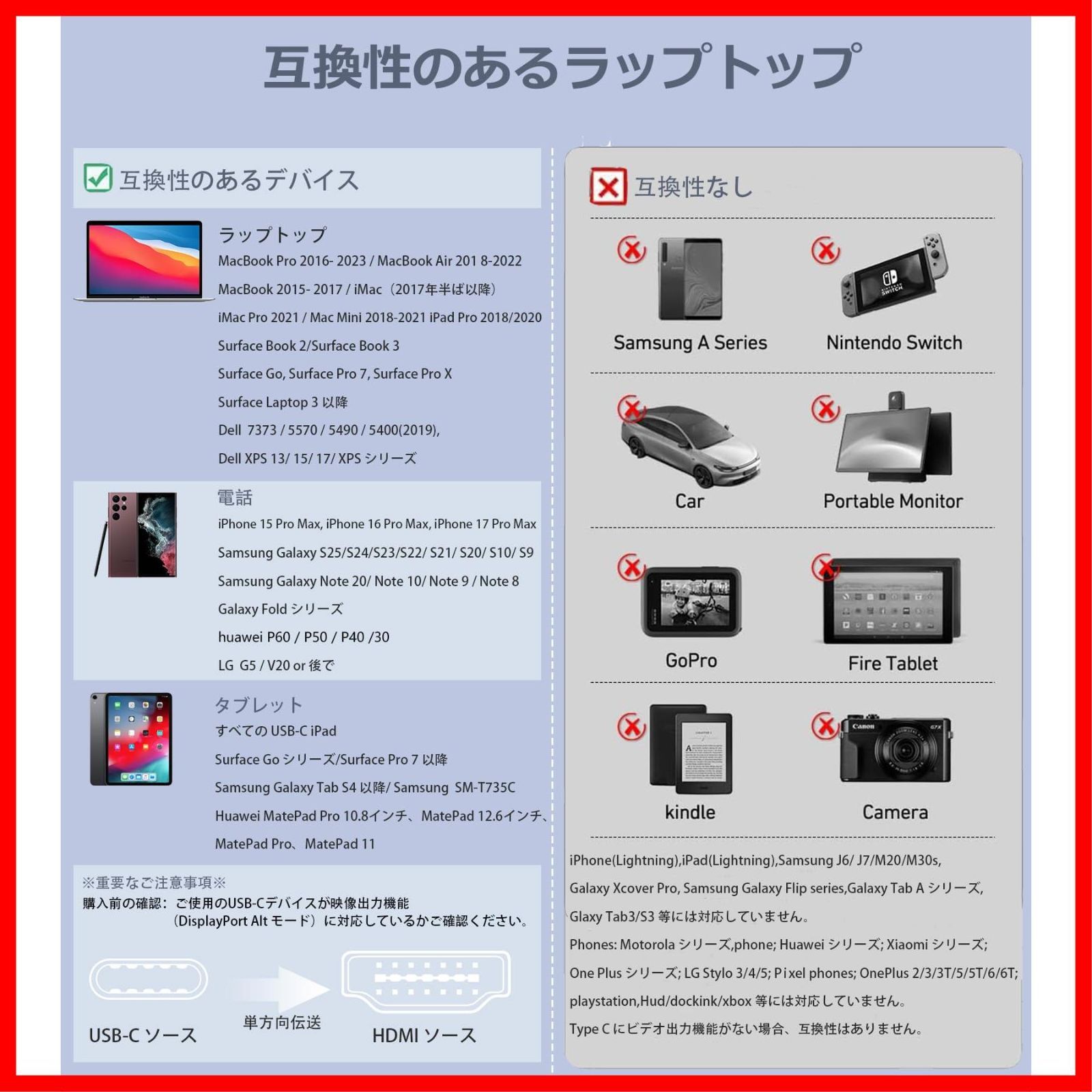【人気商品】MaxMacBook Pro 15 Pro/iPad 16 17 Pro/XPS iPhone hdmiケーブル 15/Surface タイプC 携帯画面をテレビに映す Book/Galaxy 映像出力 ナイロン編み S25 4K/Thunderb