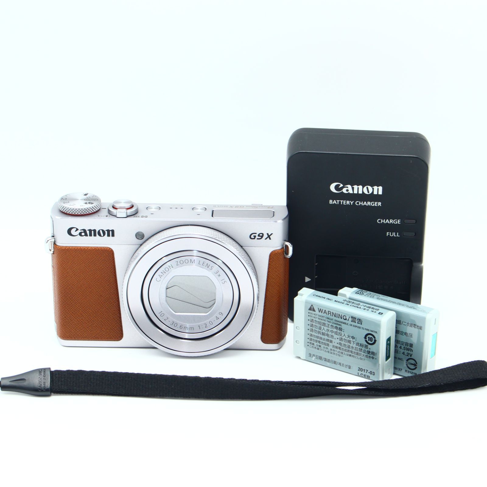 Canon コンパクトデジタルカメラ PowerShot G9 X Mark II シルバー