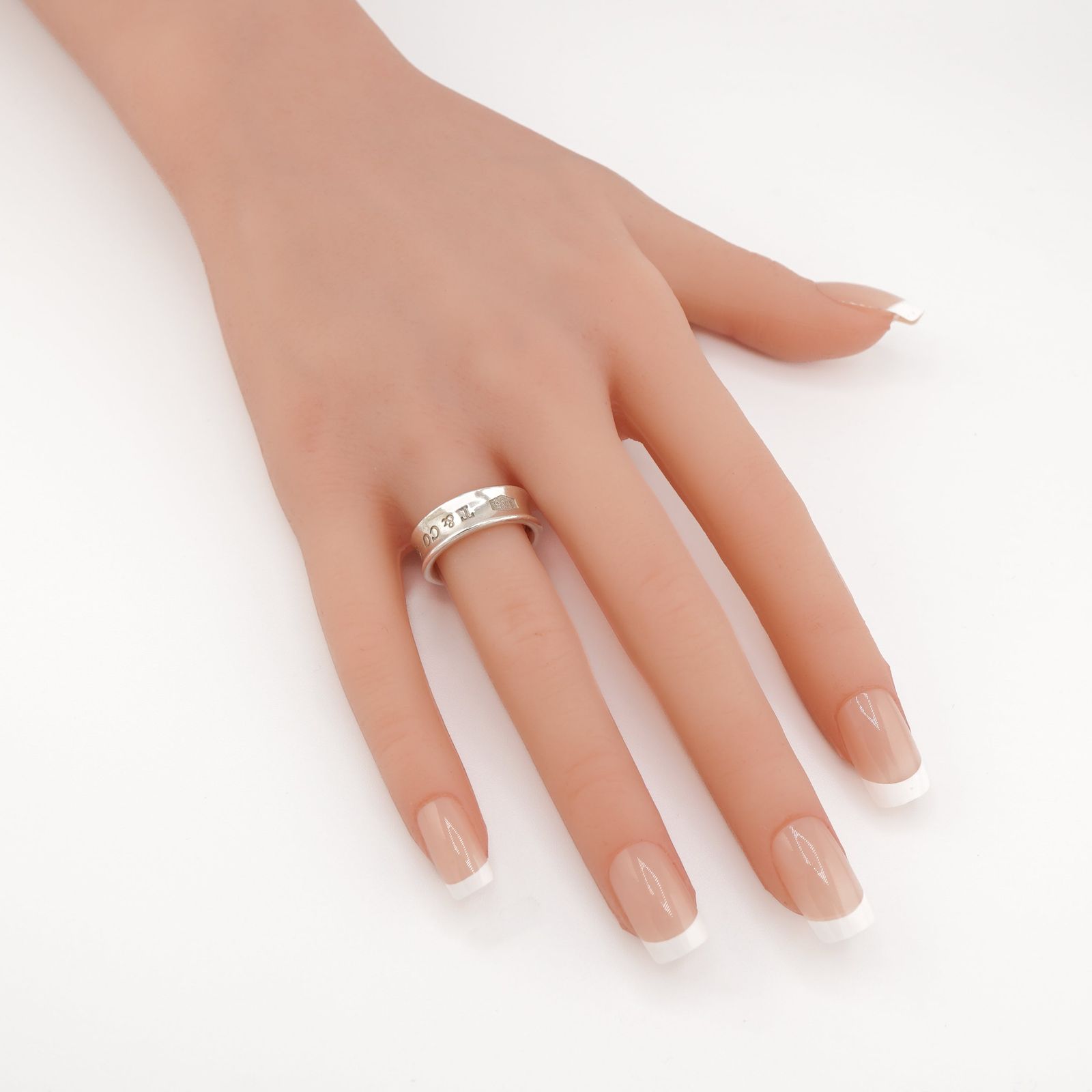 美品 ティファニー 1837 ナロー リング 約12.5号 シルバー925 ティファニー 1837 ナロー シルバー925 指輪 リング 12.5号 - メルカリ