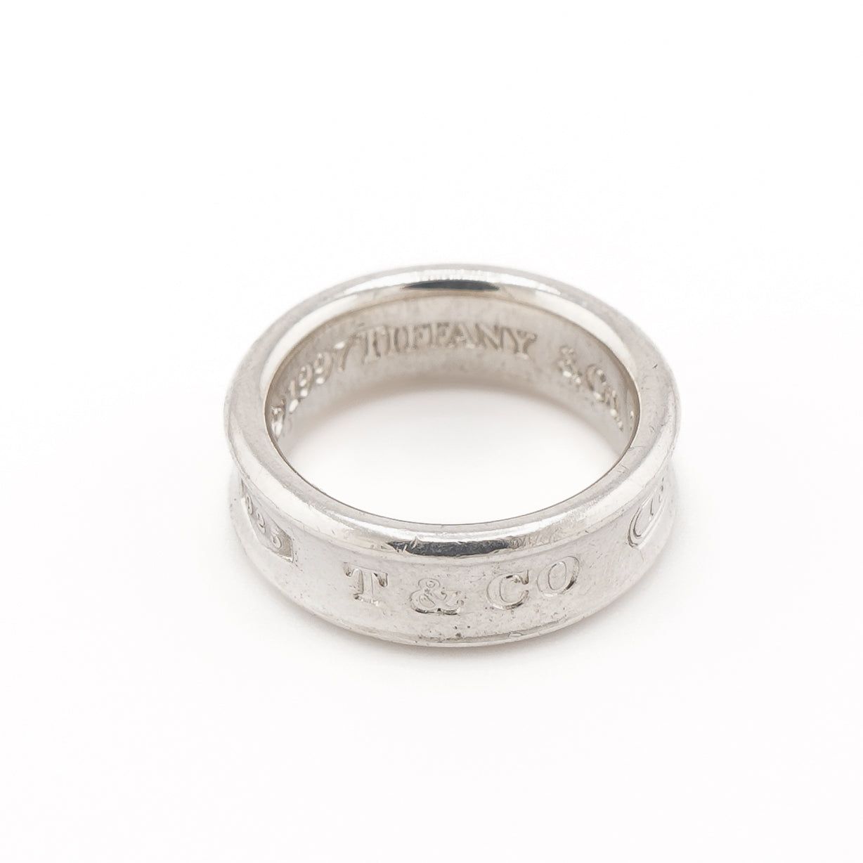 美品 ティファニー 1837 ナロー リング 約12.5号 シルバー925 ティファニー 1837 ナロー シルバー925 指輪 リング 12.5号 - メルカリ