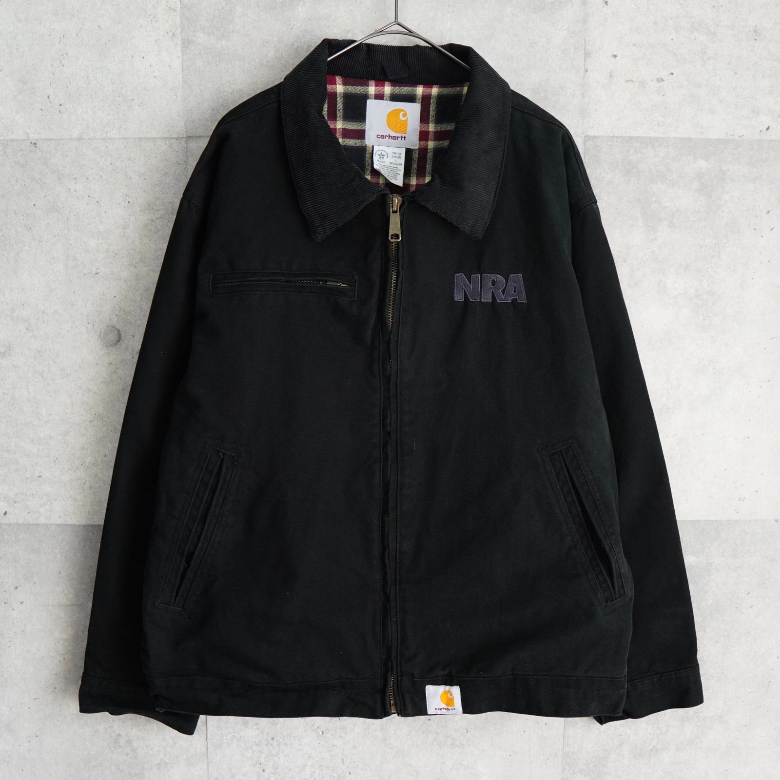 カーハート デトロイトジャケット コーデュロイ襟 ワークジャケット