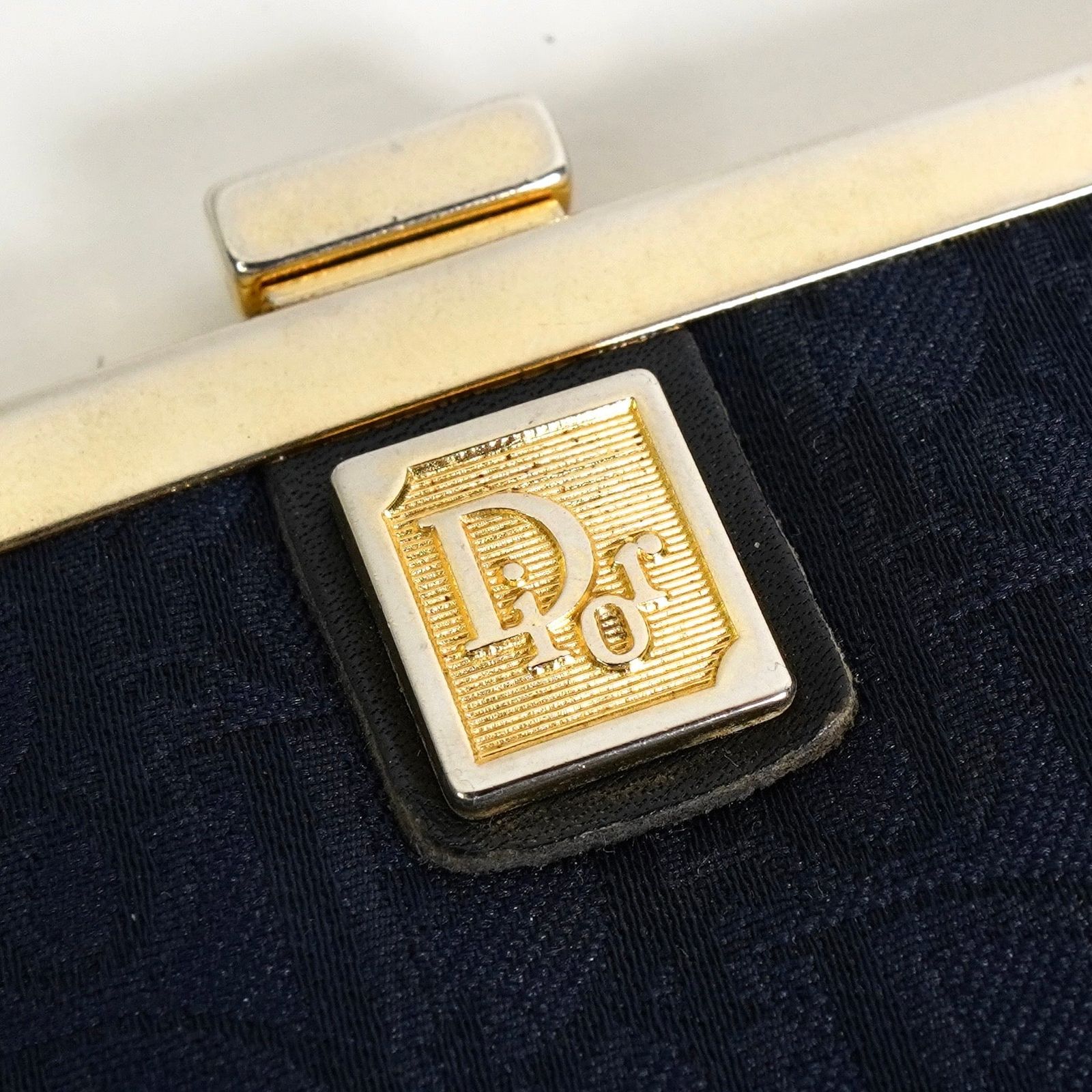 クリスチャン ディオール トロッター キャンバス がま口 コインケース