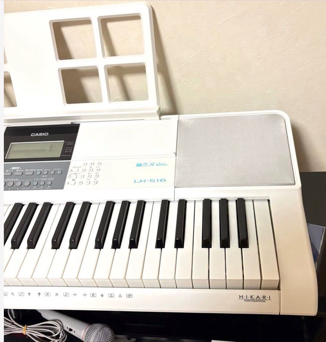美品】 CASIO カシオ カシオトーン キーボード 電子ピアノ 光 