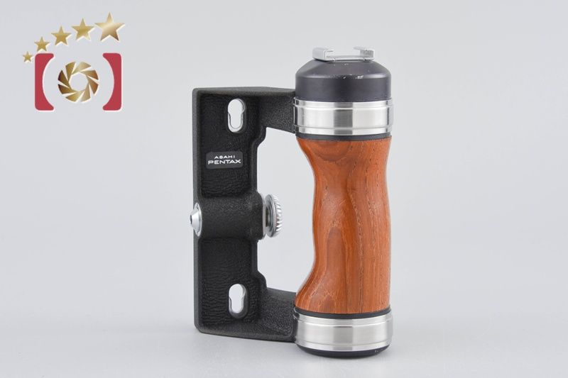 【美品】Pentax ウッド グリップ 6x7 67 PENTAX67 木製グリップ ペンタックス PENTAX 67用 ウッドグリップ 木製