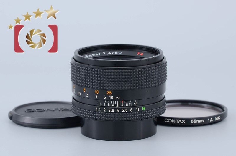中古】CONTAX コンタックス Carl Zeiss Planar 50mm f/1.4 T* MMJ