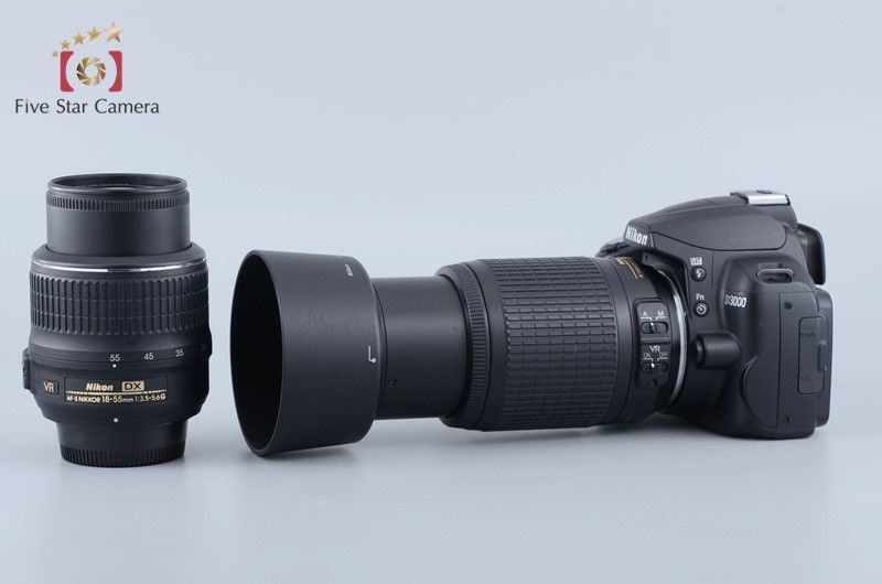 Nikon D3000 ダブルズームキット Amazon | Nikon デジタル一眼レフカメラ D3000 ダブルズームキット