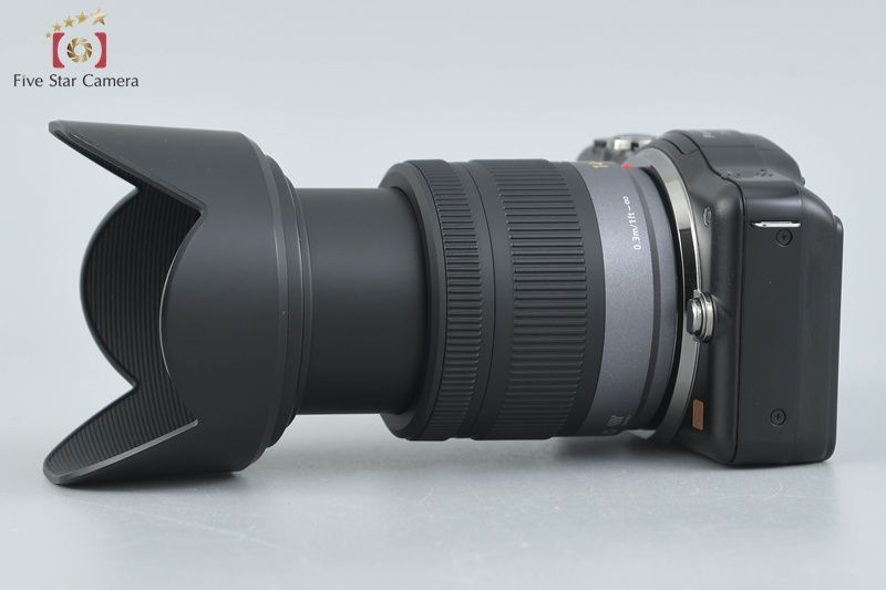 中古】Panasonic パナソニック LUMIX DMC-GF3 ブラック + G VARIO 14