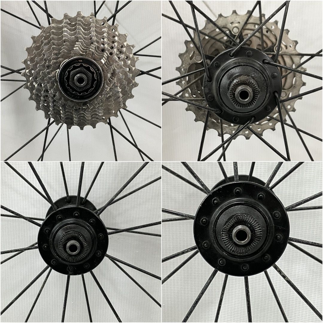 SHIMANO RS WH-RS010 ホイールセット ケース付き シマノ 自転車 中古