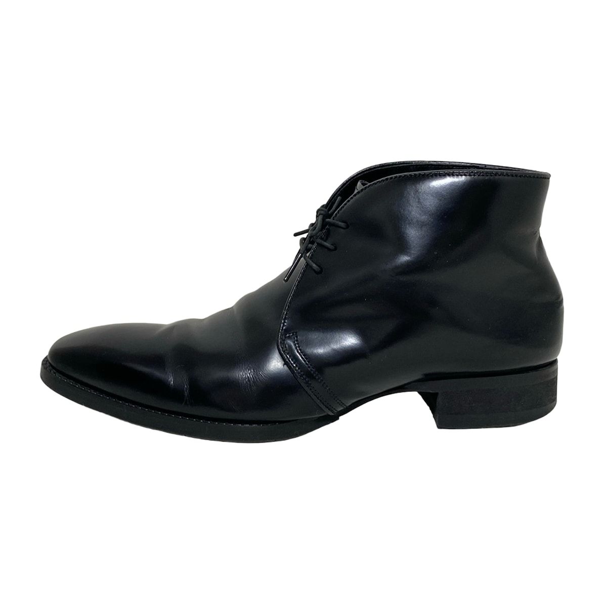 REGAL(リーガル) ショートブーツ 24 1/2 メンズ - 黒 チャッカブーツ