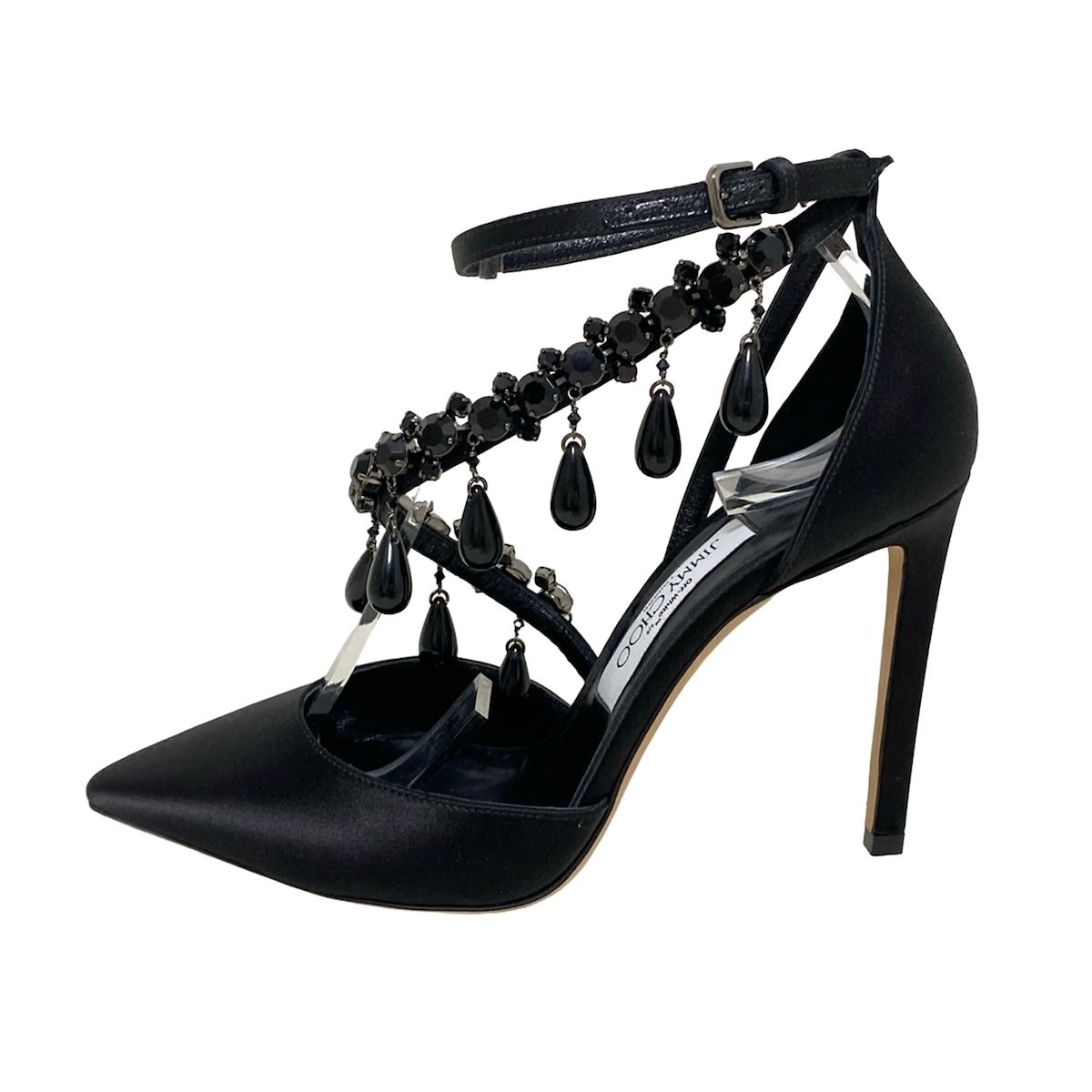 JIMMY CHOO(ジミーチュウ) パンプス 37 レディース ヴィクトリア 黒