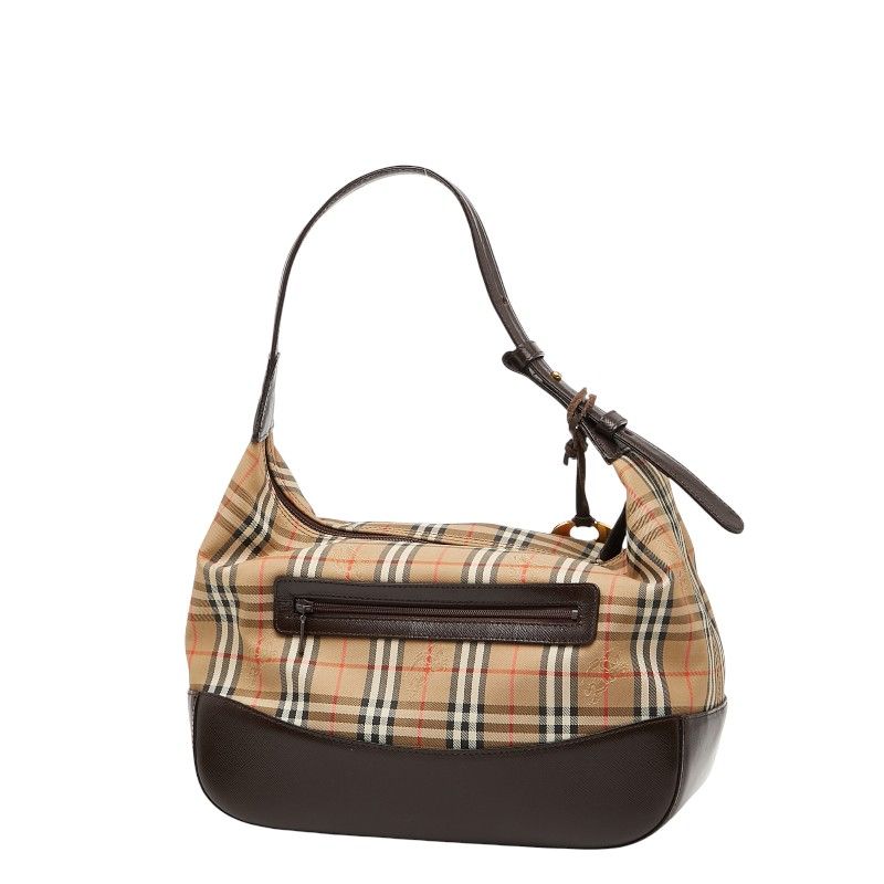 バーバリー ノバチェック シャドーホース ワンショルダーバッグ