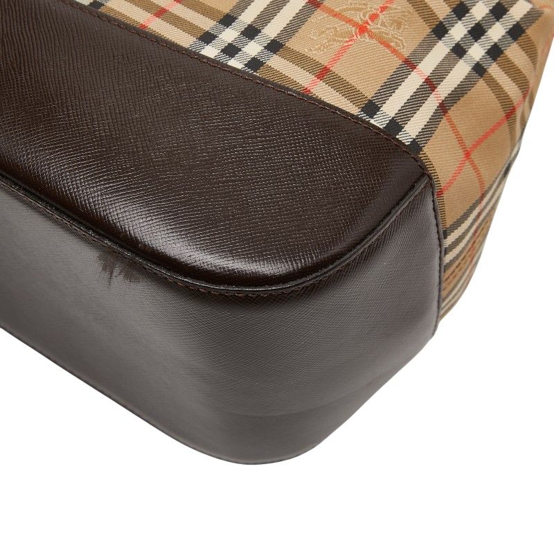 バーバリー ノバチェック シャドーホース ワンショルダーバッグ