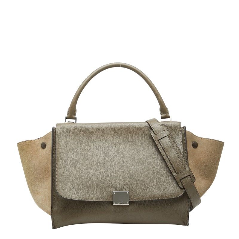 セリーヌ トラぺーズ ミディアム ハンドバッグ ショルダーバッグ 2WAY  