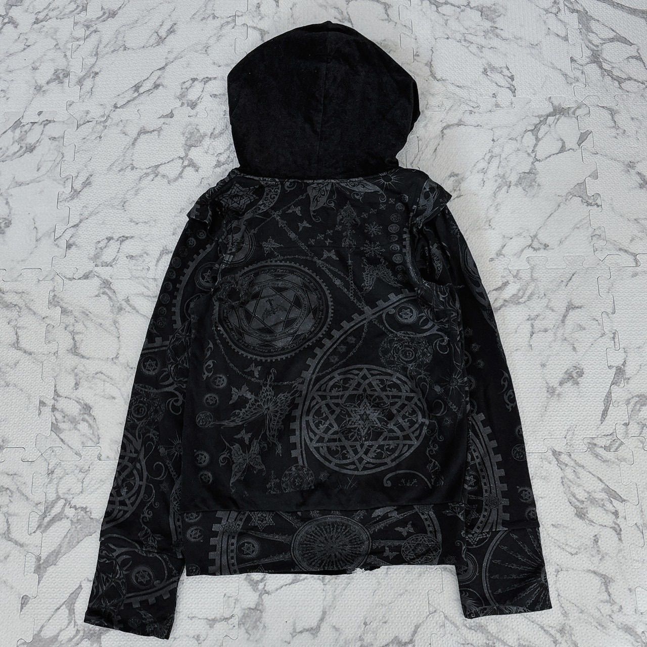 新品未使用】Sixh. h.NAOTO Archive Y2K 魔法陣 総柄 ジップアップ 