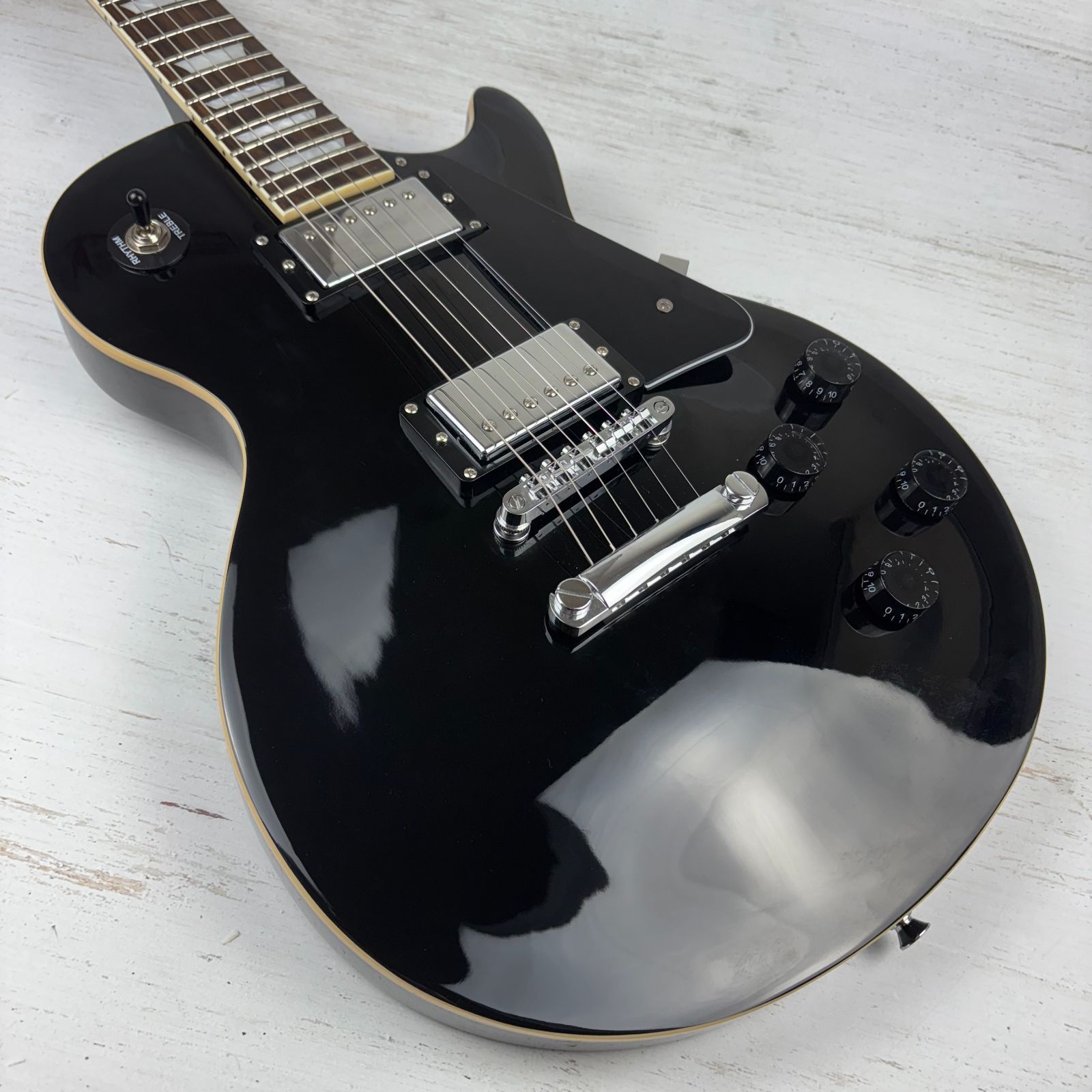 PLAYTECH LP400 Black プレイテック ギター レスポールタイプ #ES0529