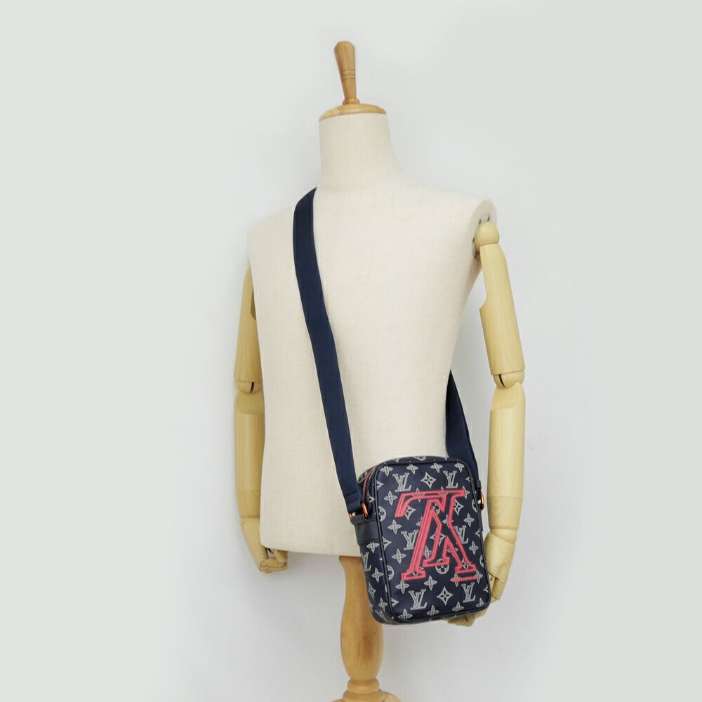 ルイヴィトン モノグラム インク(アップサイドダウン) ダヌーブ M43678 ショルダーバッグ LOUIS VUITTON】ルイヴィトン『モノグラム インク アップサイドダウン