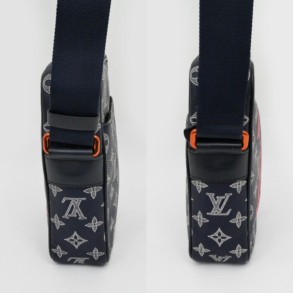 ルイヴィトン モノグラム インク(アップサイドダウン) ダヌーブ M43678 ショルダーバッグ LOUIS VUITTON】ルイヴィトン『モノグラム インク アップサイドダウン