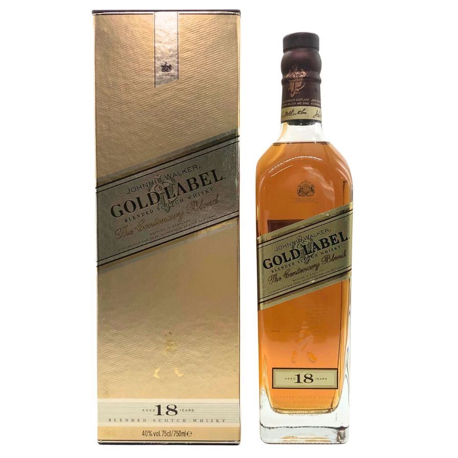 ジョニーウォーカー 18年 ゴールドラベル 750ml 40% 未開栓 - メルカリ