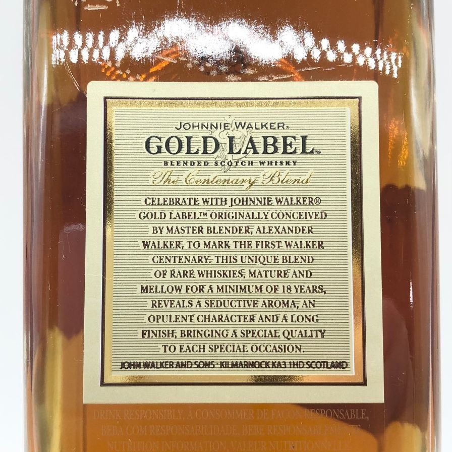 ジョニーウォーカー 18年 ゴールドラベル 750ml 40% 未開栓 - メルカリ