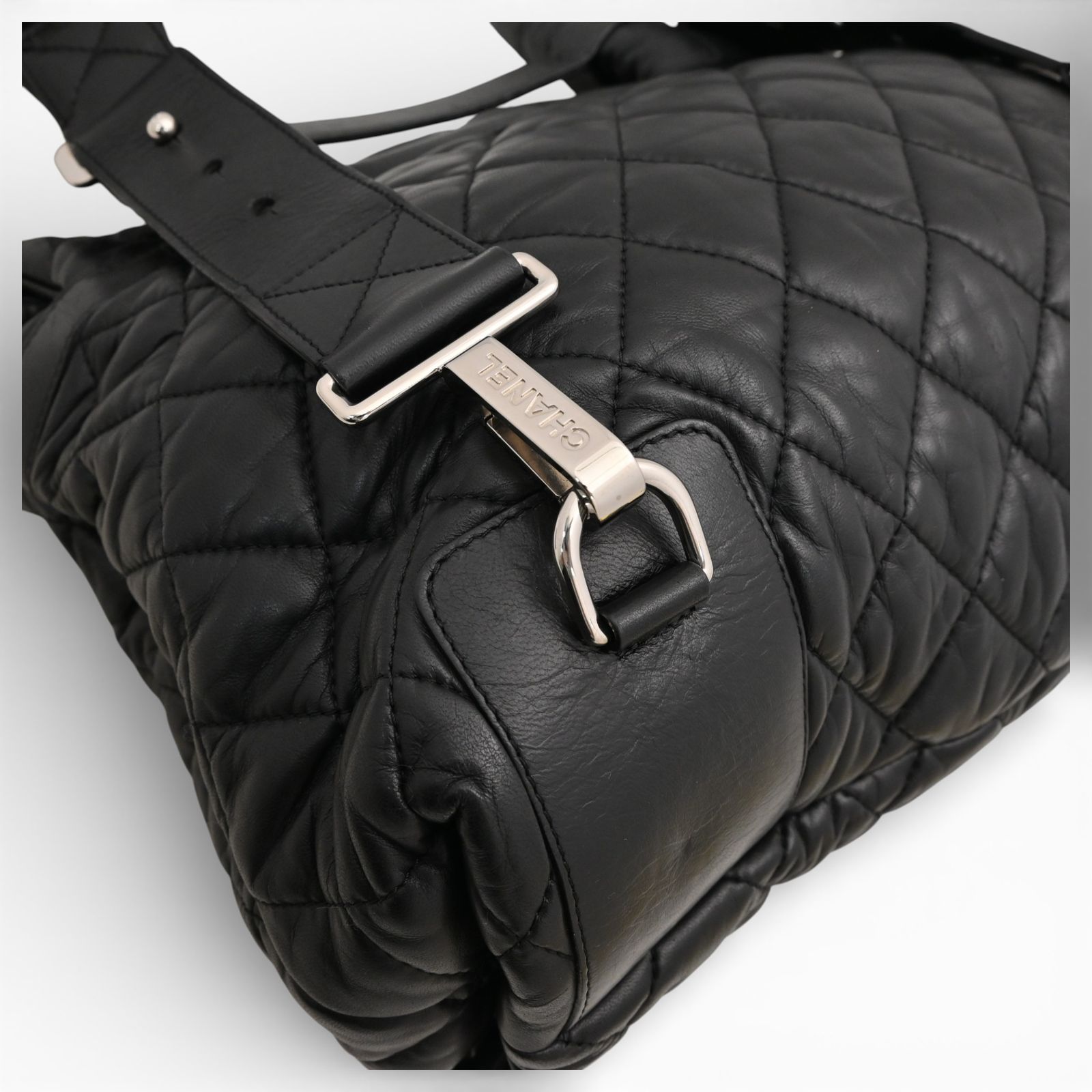 シャネル コココクーン バックパック ココマーク ラムスキン リュック