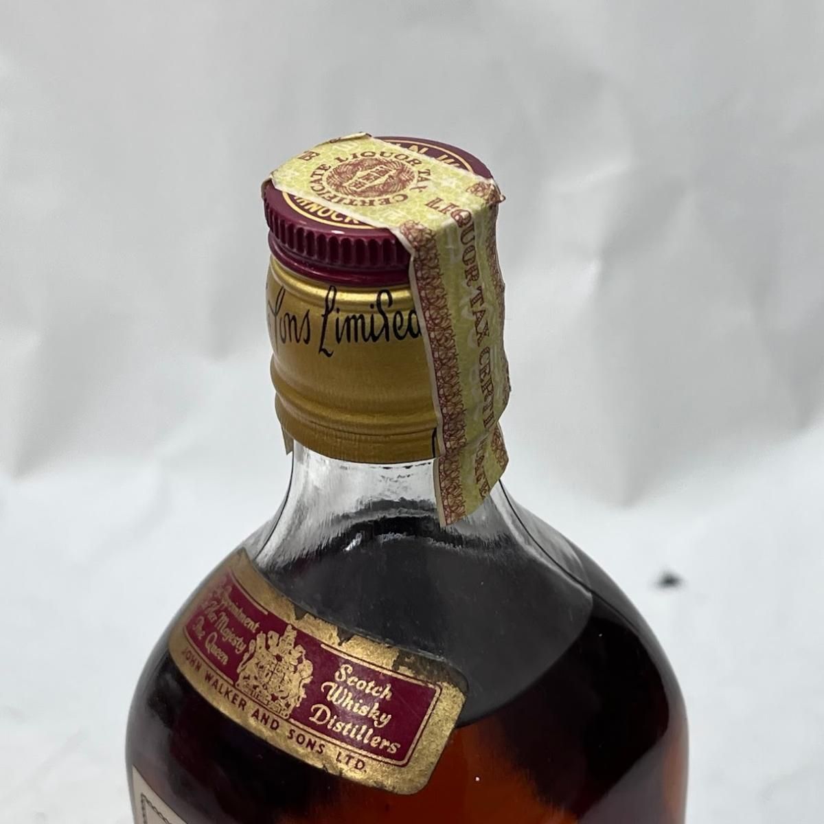 古酒 ジョニーウォーカー 赤 特級 コールドベック 760ml - メルカリ