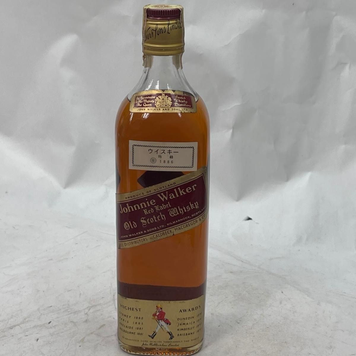 古酒　セット ジョニーウォーカー　コールドベック　ウィスキー 古酒 ジョニーウォーカー 赤 特級 コールドベック 760ml - メルカリ