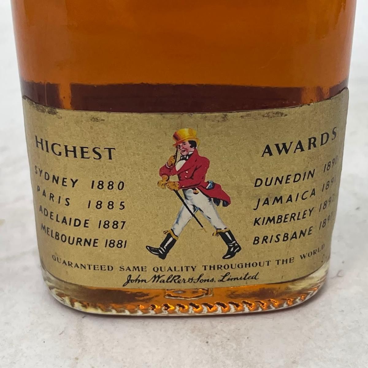 古酒 ジョニーウォーカー 赤 特級 コールドベック 760ml - メルカリ