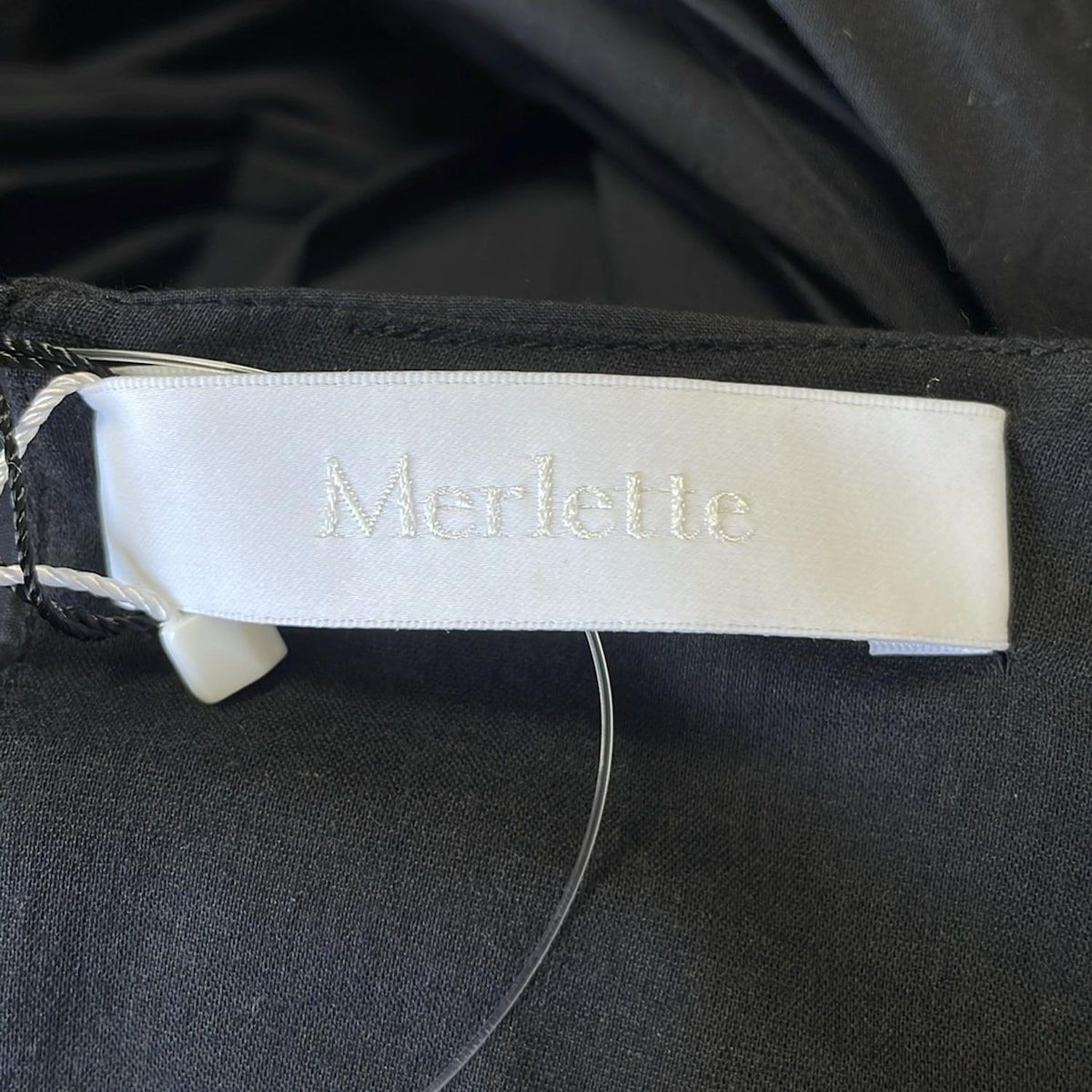 Merlette(マーレット) ワンピース サイズXS レディース美品 - 黒 長袖  