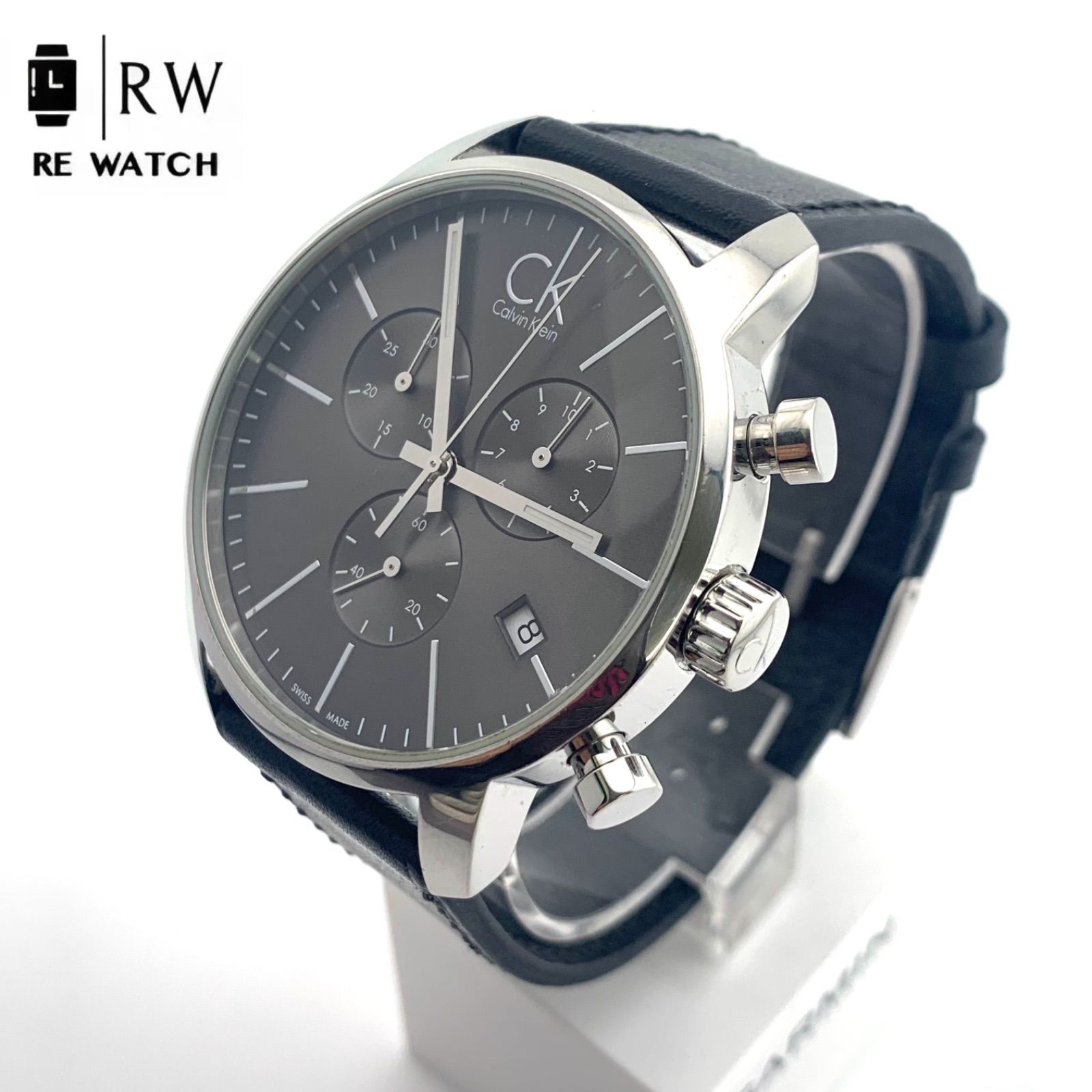 中古】Calvin Klein K2G 271 クロノグラフ腕時計 - メルカリ