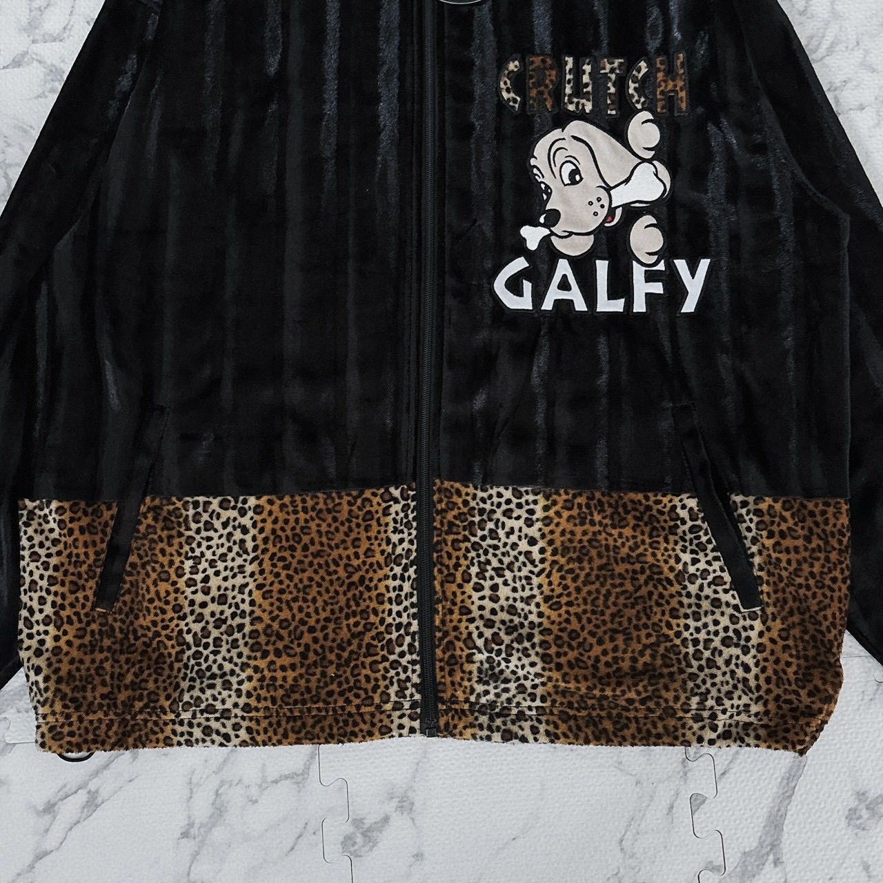 新品タグ付き】GALFY ガルフィー ベロア ジャージ セットアップ 3L 2XL 