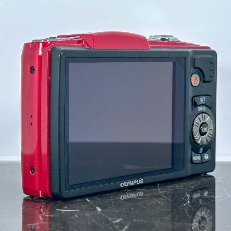 カメラ OLYMPUS オリンパス SZ SZ-20 コンパクトデジタルカメラ レッド