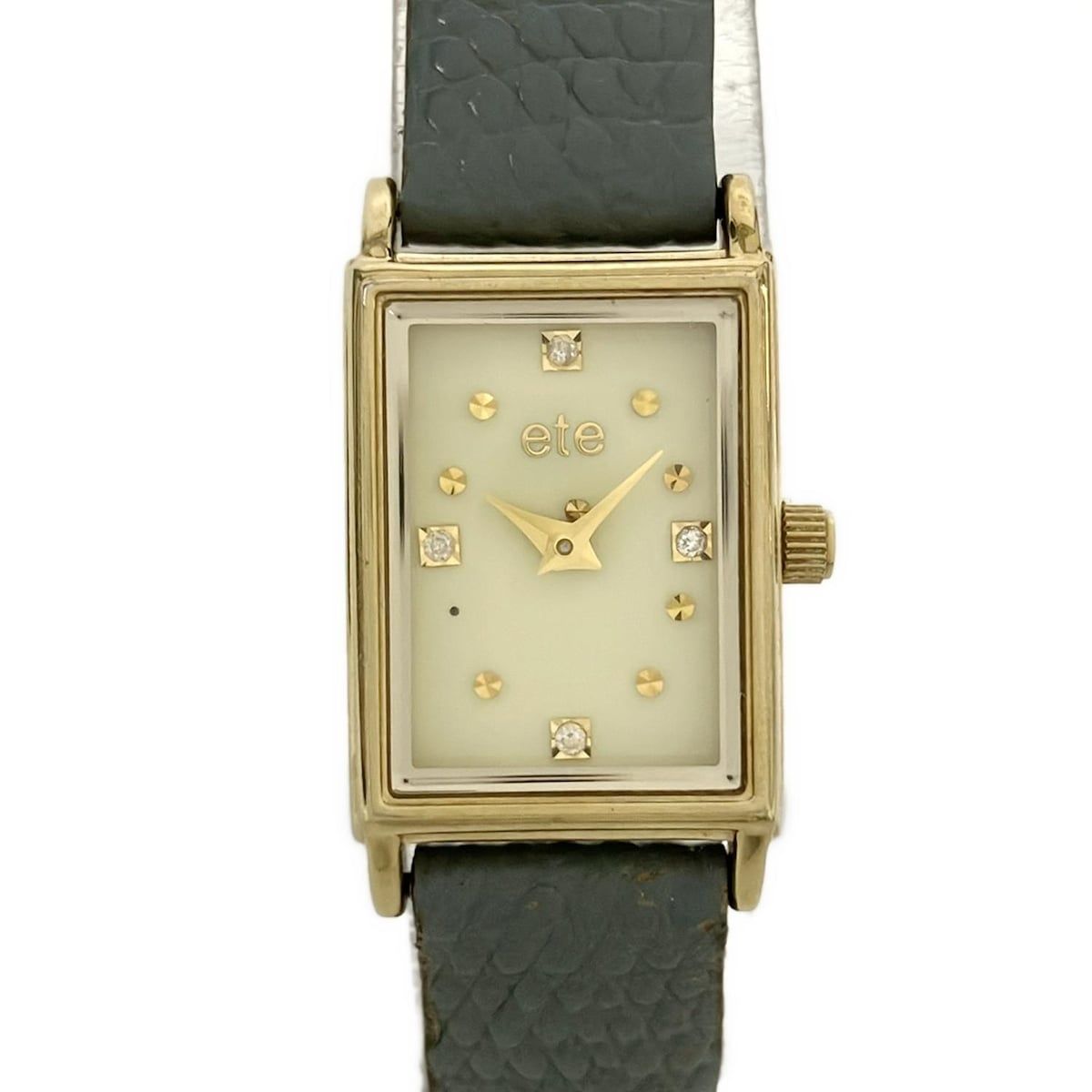 ete(エテ) 腕時計 - レディース アイボリー - メルカリ