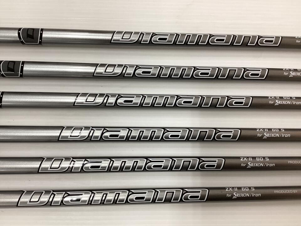 2点セット ダンロップ SRIXON ZX4 Mk2 Diamana ZX-2 for IRON Sフレックス