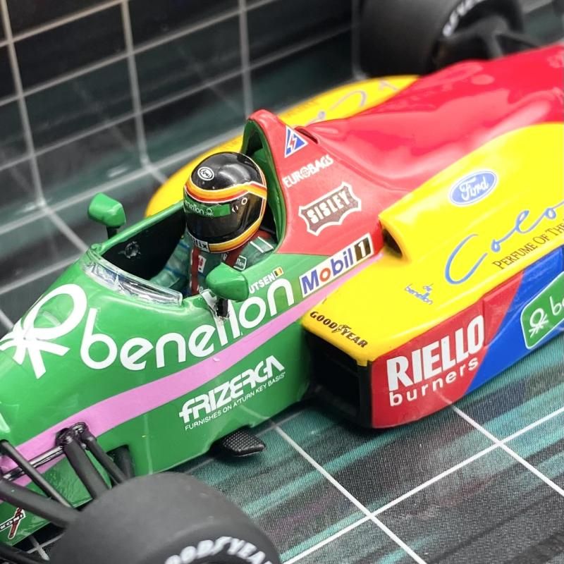 1/43 ベネトン フォード B187 ブーツェン 1987 BENETTON FORD