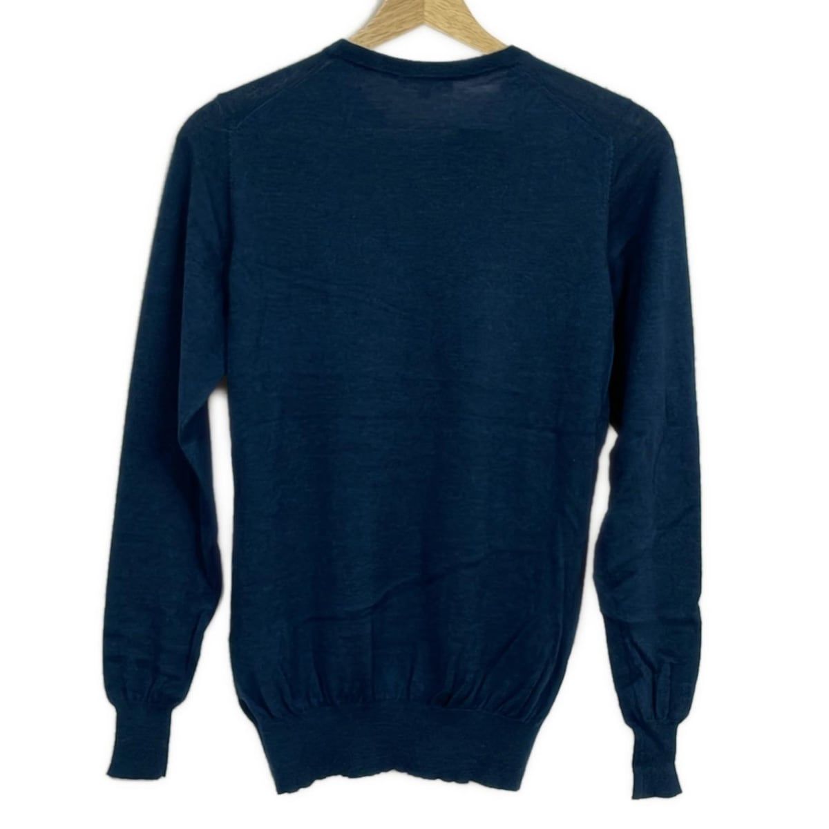 ETRO(エトロ) 長袖セーター サイズ44 L レディース美品 - ネイビー