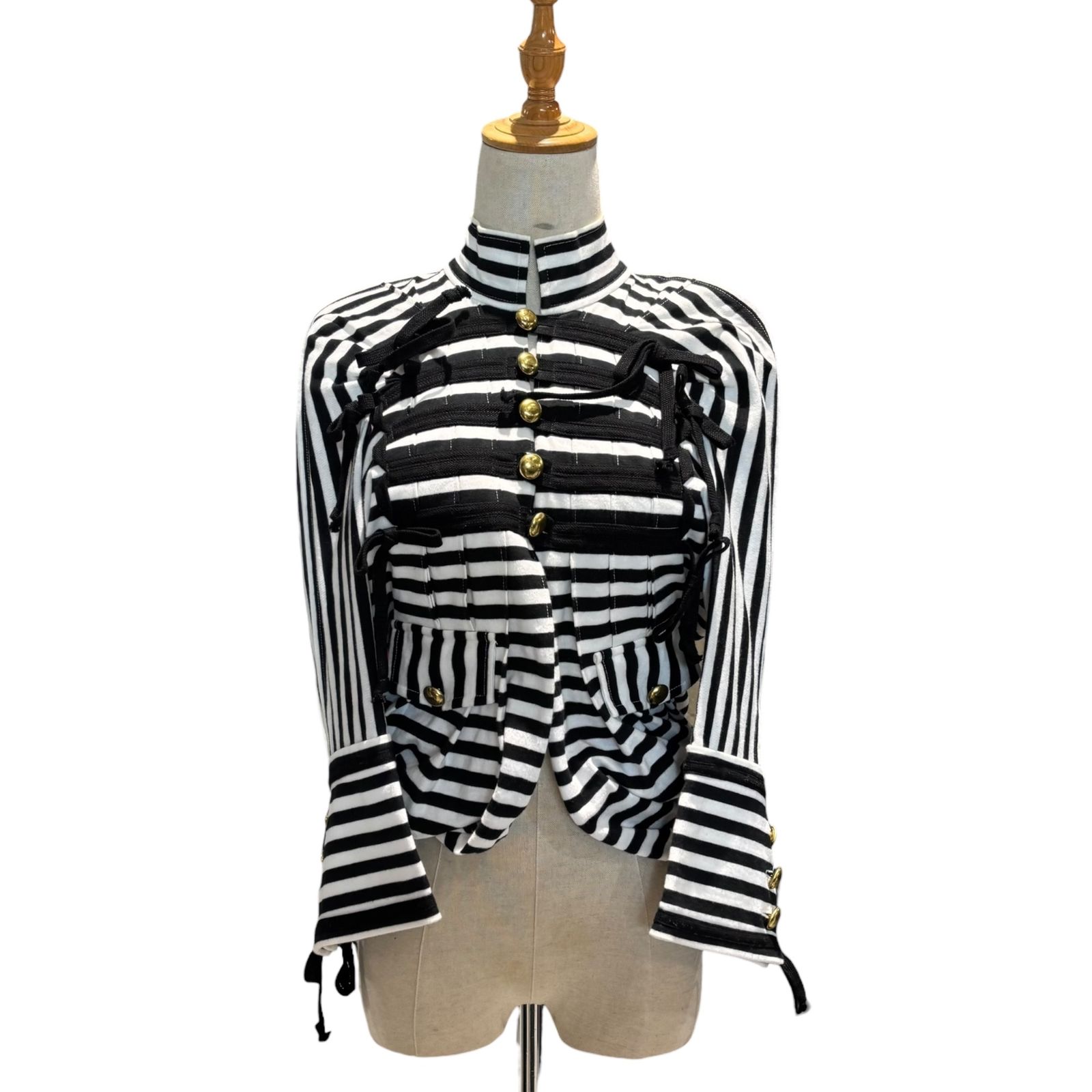 TAKA　コムデギャルソン　ナポレオンショートジャケット TAO COMME des GARCONS(タオコムデギャルソン) 09SS Wide Sleeve