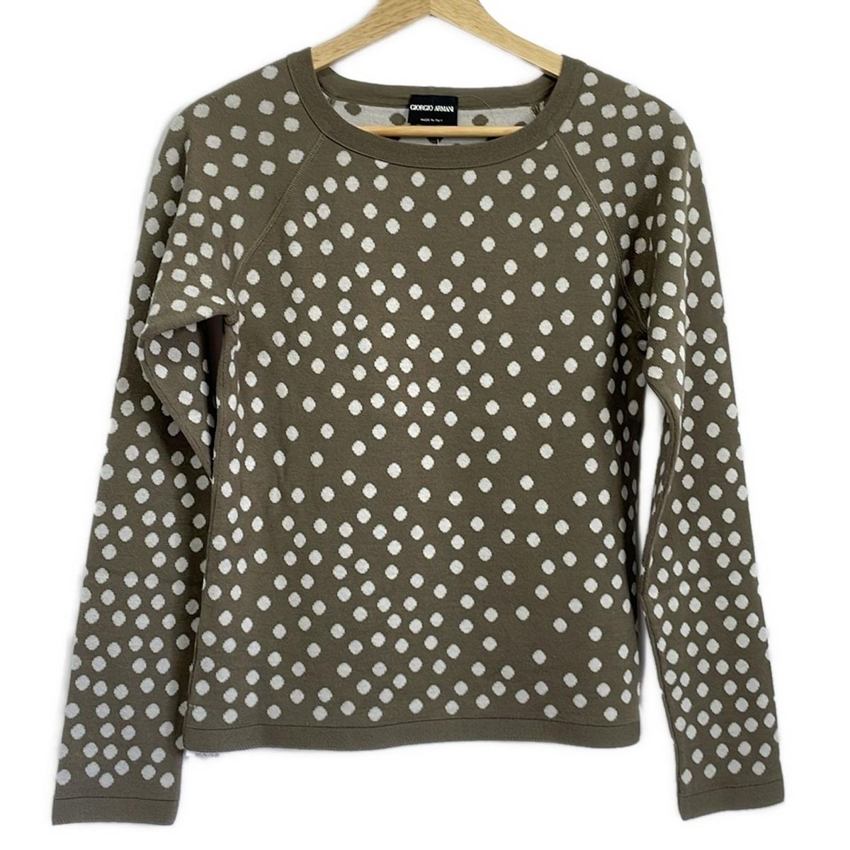 ジョルジオアルマーニ 長袖セーター サイズ42 M レディース美品