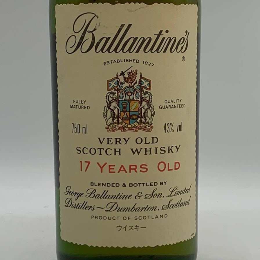 バランタイン 17年 ベリーオールド 750ml 43% 未開栓 - メルカリ