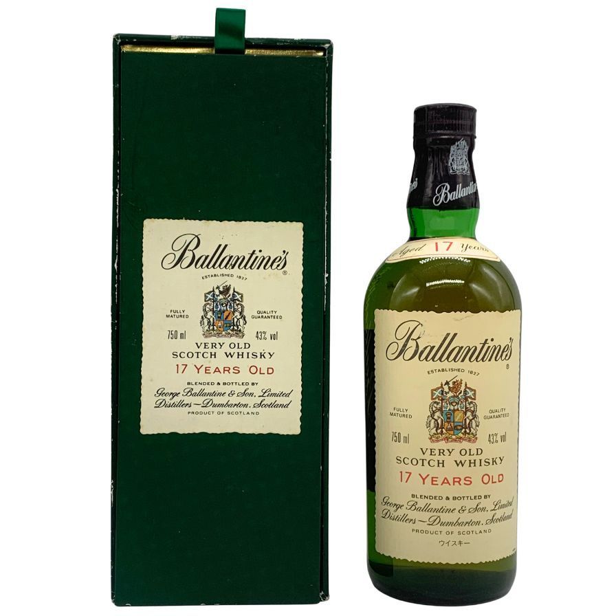 バランタイン 17年 ベリーオールド 750ml 43% 未開栓 - メルカリ