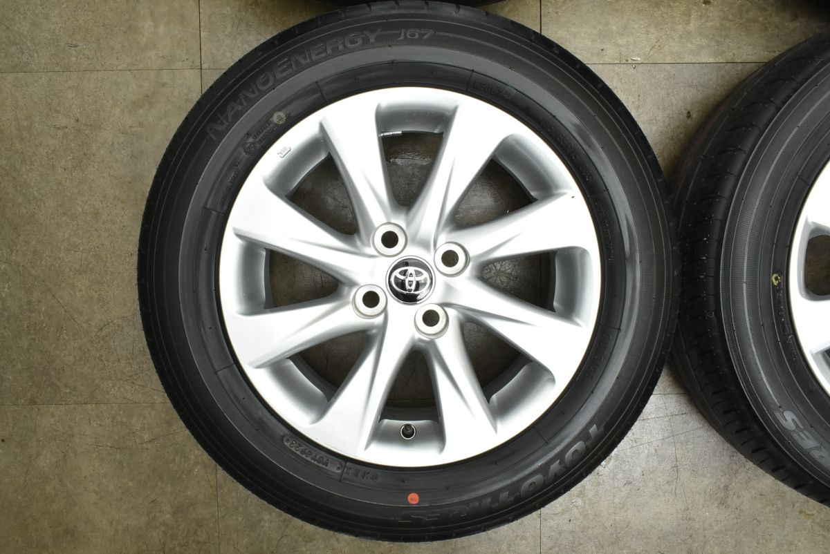 新車外し品】トヨタ アクア 純正 15in 6J +45 PCD100 トーヨー ナノ