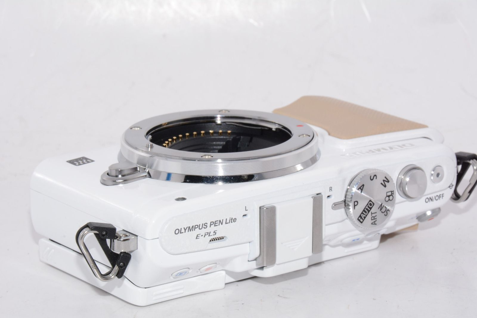 外観特上級】OLYMPUS PEN Lite E-PL5 ボディ ホワイト - メルカリ