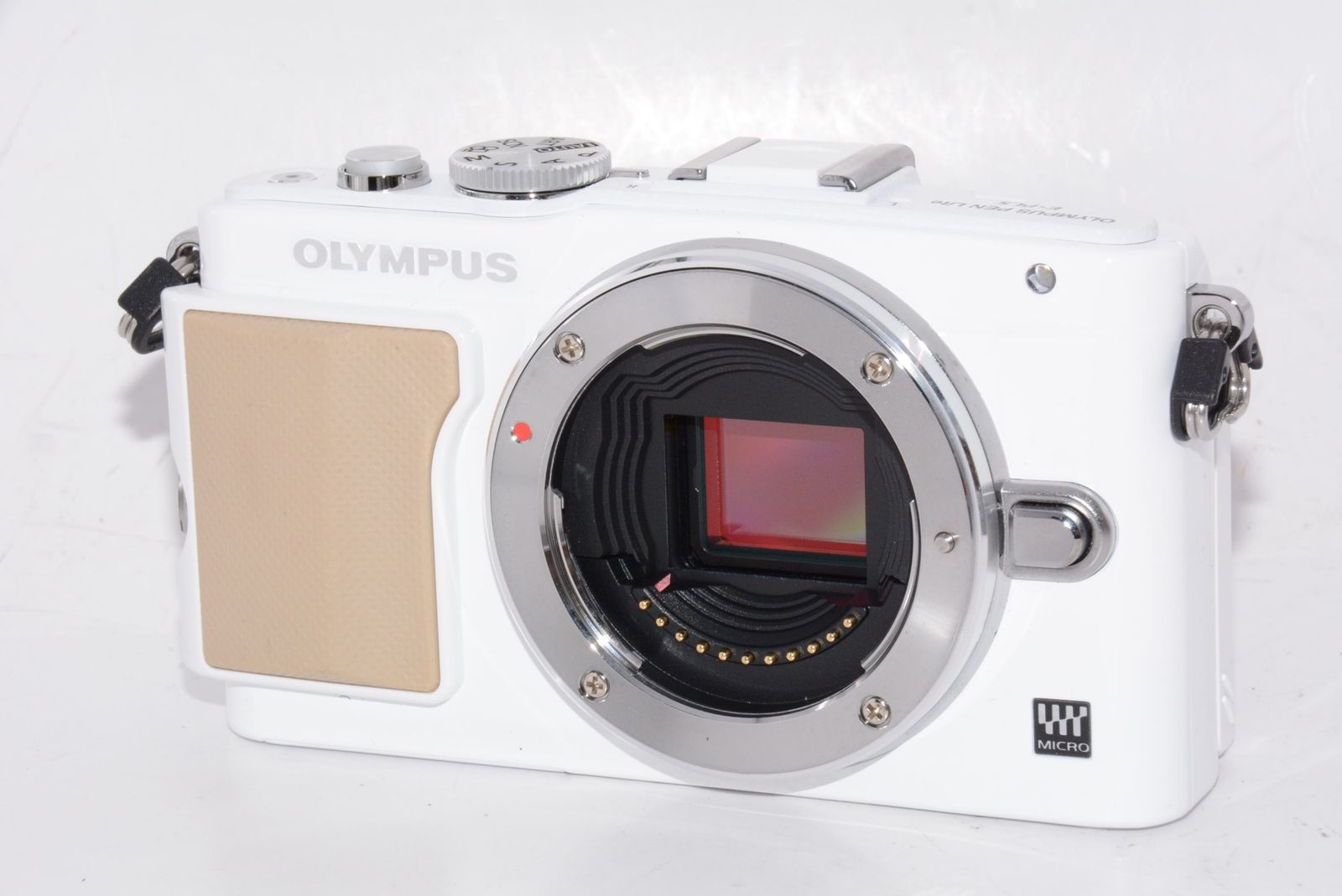 外観特上級】OLYMPUS PEN Lite E-PL5 ボディ ホワイト - メルカリ