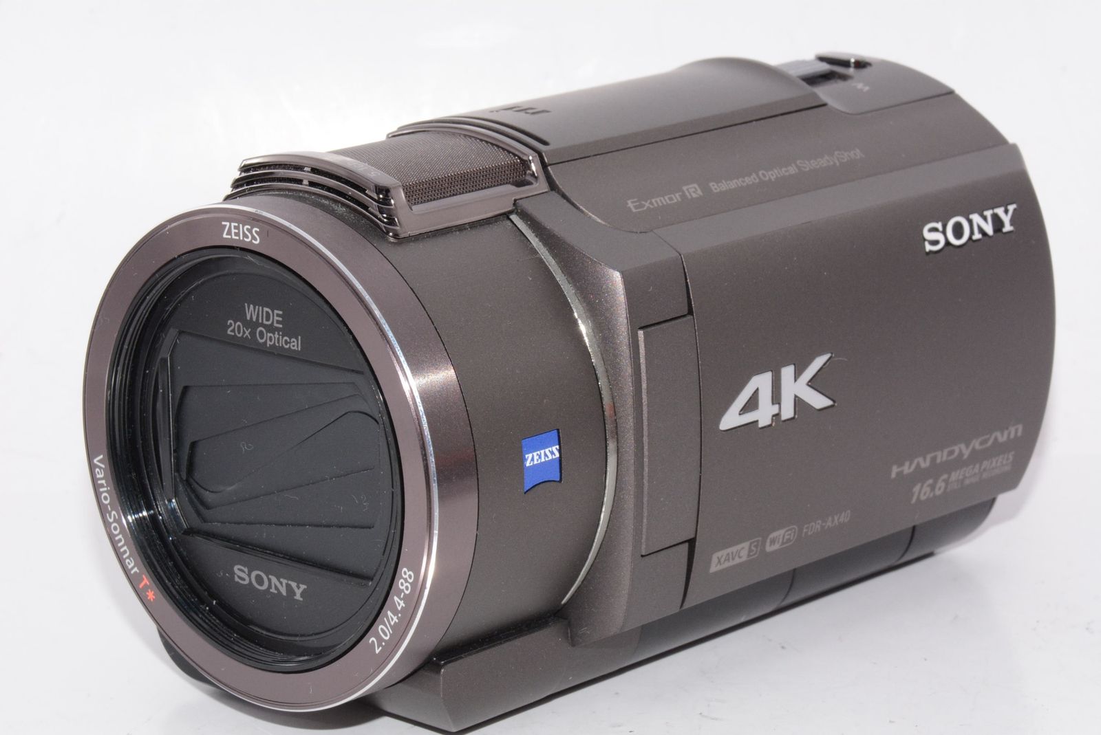 外観特上級】SONY ビデオカメラ FDR-AX40 ブラック - メルカリ