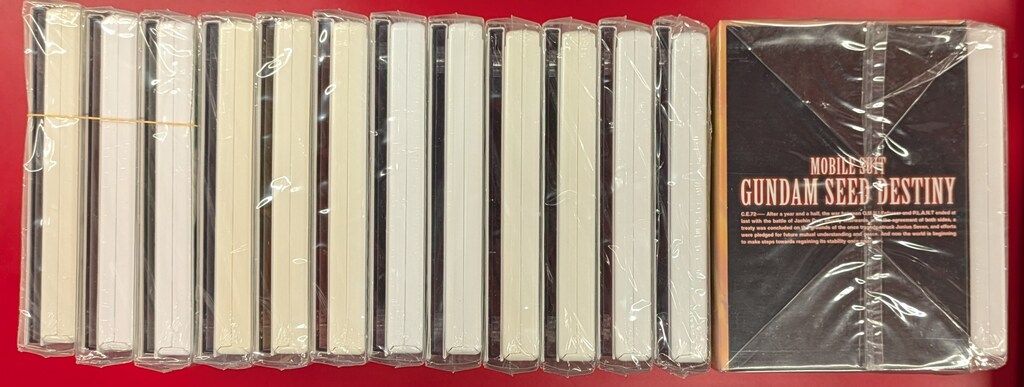アニメDVD 機動戦士ガンダムSEED DESTINY 初回版全13巻 セット - メルカリ