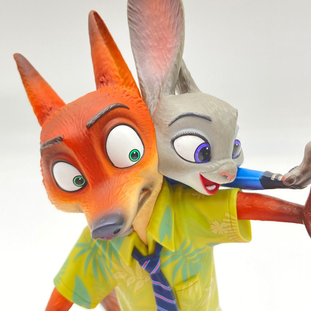 ズートピア ニック・ワイルド & ジュディ・ホップス セルフィー フィギュア A ZOOTOPIA ニック・ワイルド＆ジュディ・ホップス セルフィーフィギュア