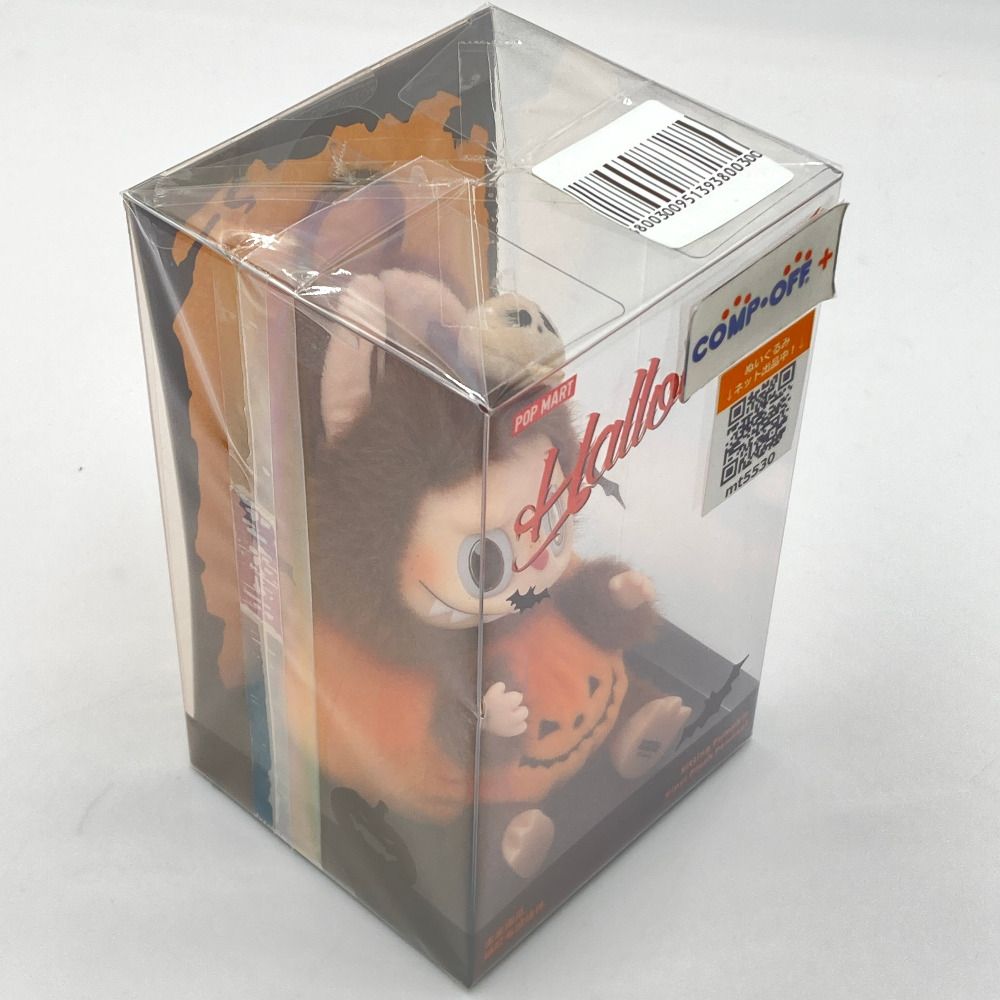 LABUBU＆TYCOCO おすわりパンプキン ぬいぐるみペンダント「POPMART