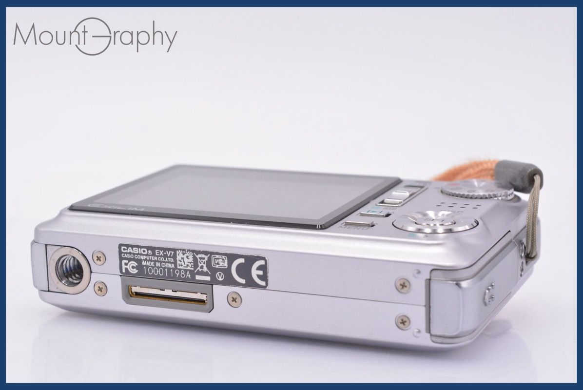 動作保証】 カシオ CASIO EXILIM EX-V7 7x バッテリー付属 同梱無料