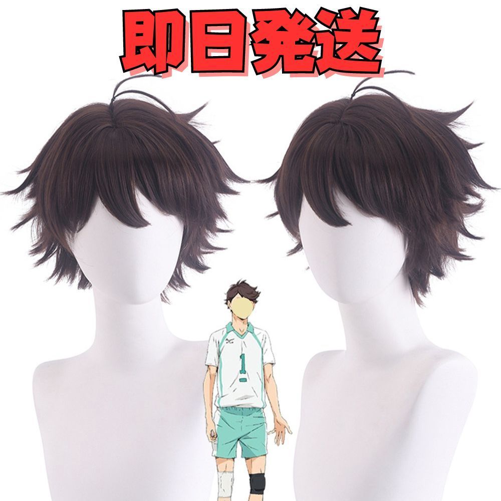 ハイキュー!! 及川徹 おいかわとおる ウィッグ コスプレ 衣装 - メルカリ