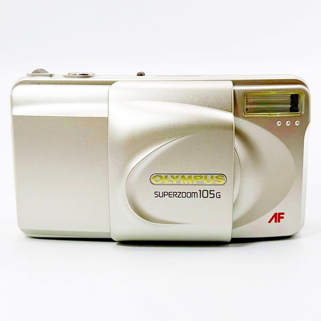 美品】オリンパス OLYMPUS SUPER ZOOM 105G コンパクトフィルムカメラ