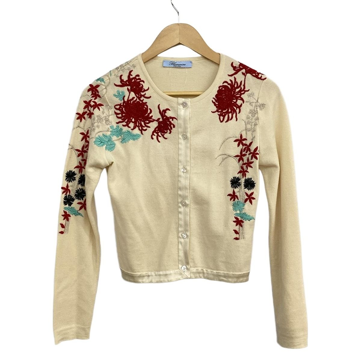 blumarine カーディガン BLUMARINE(ブルマリン) カーディガン サイズI38 レディース美品